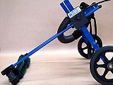 ニュージーランド・ハンタウェイにぴったりの【K-9社製】後脚用車椅子（オーダーメイド）XL（27.1〜40kg）ブルー